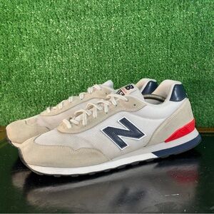 New Balance 515 Grey Red Blue ML515RC3 Men’s Size 10.5